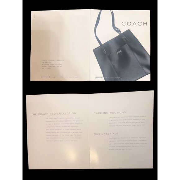 VTG Coach Neo Collection Tote 6206 Red Neoprene Leather Shoulder Bag 90s DR Made - Picture 11 of 12